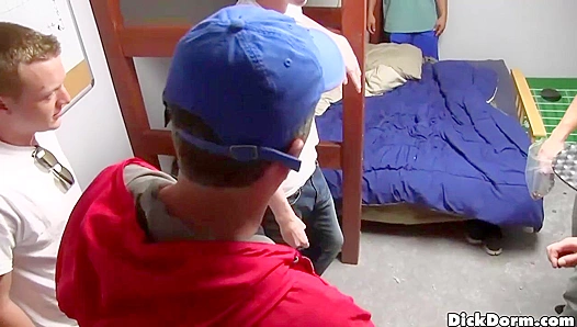 Cody Walker, Blake Savage, and Friends Dominate the Dorm in a Wild Dick-Fueled Orgy