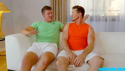 Pierce Paris Devours JJ Knights Thick Meat in Intense Throat Fucking Session – Full-+ Gay