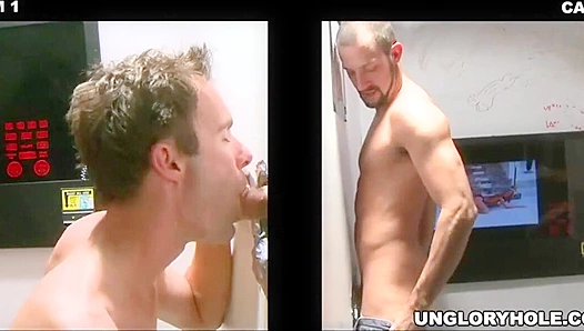 Stealthy Glory Hole Hookups: Cameron Kincade Brant Dickson Get Naughty - GayPornHub