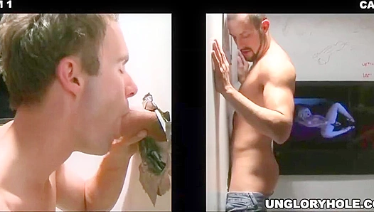 Stealthy Glory Hole Hookups: Cameron Kincade Brant Dickson Get Naughty - GayPornHub