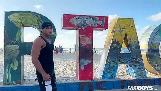 Ripped Titan Damond Brown Struts His Stuff Exclusively on EastBoys 18+