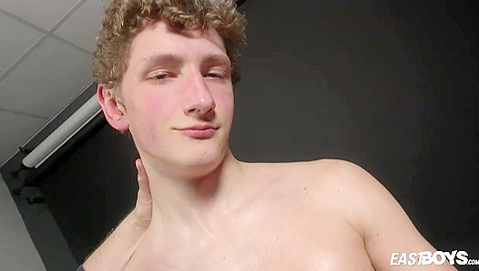 Slick Sliding Orgasm: Alans Greasy Anal Adventure with EastBoys