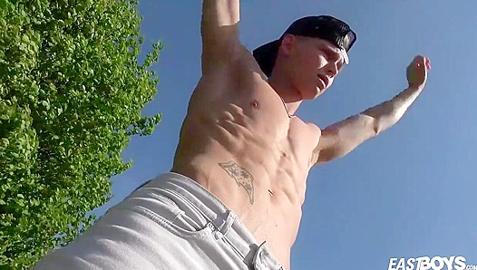 Rugged Shredder Tommy Gold Takes on Huge Dick for an Intense Wild Ride with EastBoys