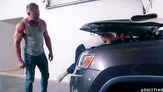 Steamy Gay Session Ignites as Bruce Jones and Greg Dickson Get Hot and Heavy