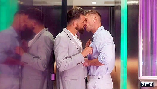 Alpha Wolfe Dominates Roman Todd, Relishing the Feel of Massive Cock Underneath Him