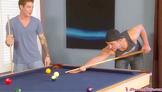 Marcus Dominates Vance: Steamy Poolside Cock Worship Raw Thrusts – 18+