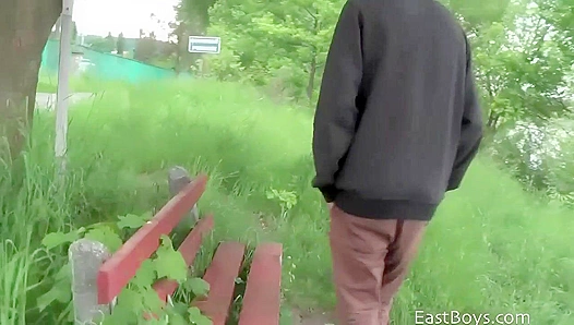 Wild Outdoor Escapades: Cliffs Raw, Kinky Threesome with Hung Men – EastBoys