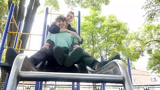 Riding Nikos Throbbing Cock, Justin Dominates in Steamy Rough Sex - BoyFun