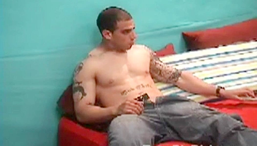 Ripped Tattooed Beefcake Unleashes Monster Cock, Strokes to Bliss – Raw Muscle Gay XXX