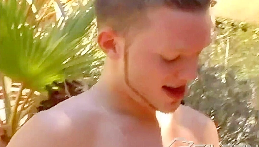 Sizzling Summer Skin: Sean Preston Mario Costas Scorching Under-Sun Threeway – 18+