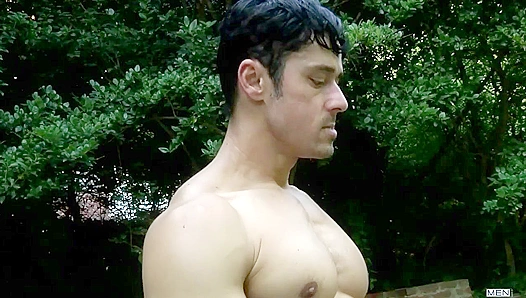 Gavin Waters Unleashes His Lust on Rafaels Virgin Hole in Steamy Backyard Fuck – Garden