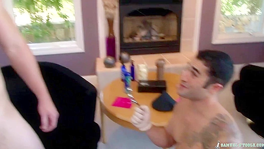 Samuel OToooles Thick Rod Awaits Devouring by Riley Prices Hungry Hole - GayPornX 18+