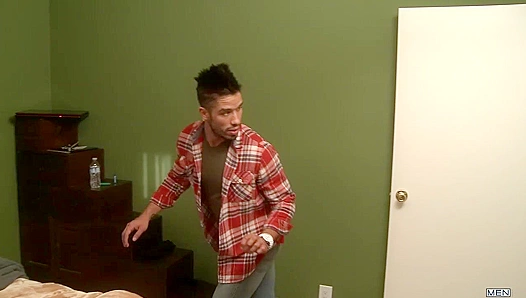 Straight Boys Shocking Transformation: Trey Turners Steamy First Gay Scene with Christian