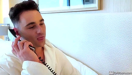 Big Dick Devourer: Michael Boston Gobbling Seraphs Massive Spunk Dump – XXXGay Studios