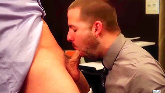 Steamy Afternoon Threesome Ignites: Preston Brendens Sultry Office Seduction