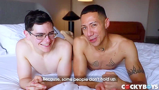 Alex Gonzales Unleashes Wild Lust on Innocent Antonio Pixie in Raw CockyBoys Threesome