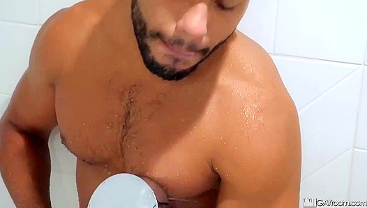 Sultry Massage Session Turns into Raunchy Rear Play with Dillon Diaz and Tony Genius - 18+