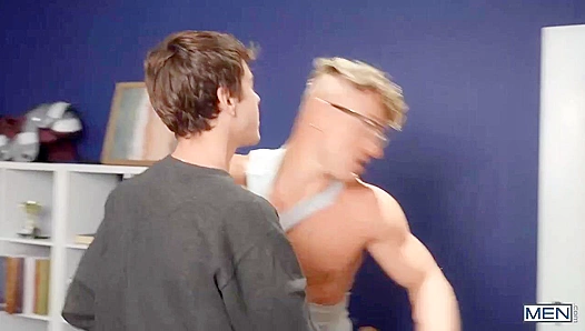 Felix Fox Gets Pounded by Damians Hung Thirstily Seeking That Tight Anal Treat –