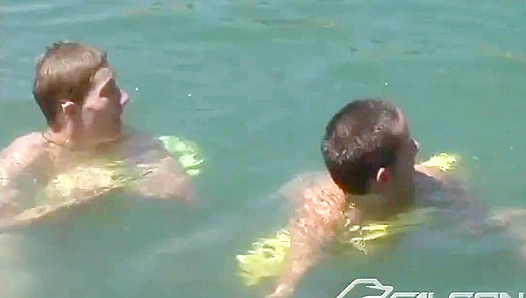 Steamy Dockside Rendezvous: Jake Woods and Patrick Kennedy Engage in an Intense Raw Fling