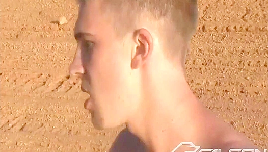 Steamy Load Painting Session: Jake and Kyler Smother Busty Twink in Hot Cum – Falcon