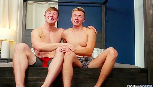 Carter Maksims Steamy Hookups: Thirsty Twinks Share Hung Raw – GayTwinkAction 18+