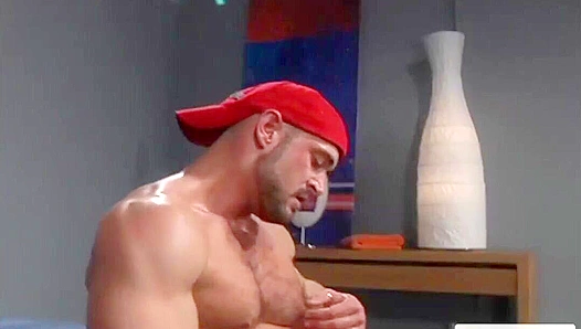 Craigs Thick Hands Stroke His Giant erection in Sizzling Solo Action – 18+
