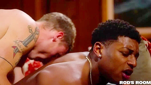 Steamy Interracial Heat Ignited: Ty Justins Thick Rods Collide in Rods Room 18+