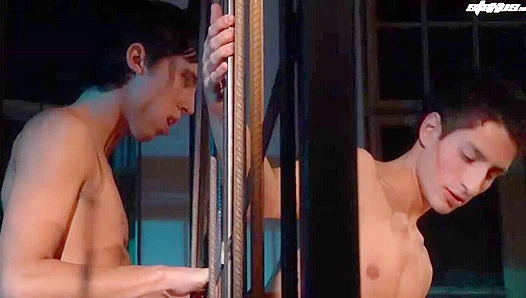 Intense Threesome Orgy: Nicolas, Daniel Wood Engulfed in Raw Gay Passion – GayXXX