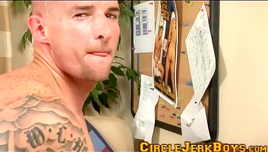 Philips Thrilling Solo Ride: Moans of Bliss Fill the Air as He Circles His Aching Cock