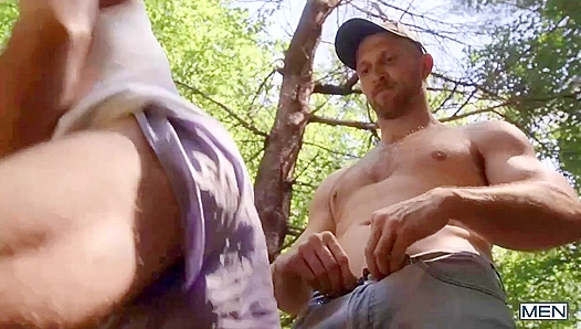 Wild Ride Through Nature: Paul Wagners Hung Throatfuck of Olivier Robert – HardcoreHike