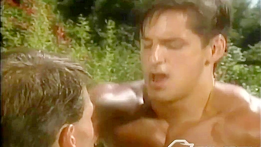Zak Spears and Scott Baldwins Intense Workout Leads to a Sizzling Outdoor Gym Fucking