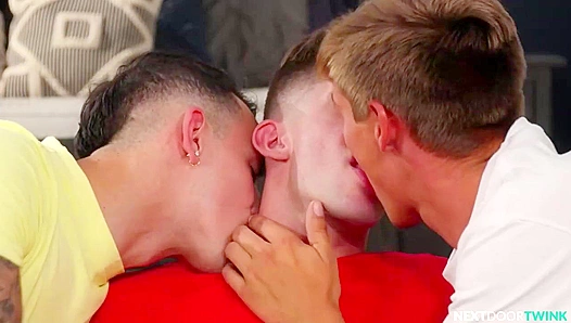 Ashton Dess Sizzling Threesome with Steamy Neighbor – Wild XXX Fun
