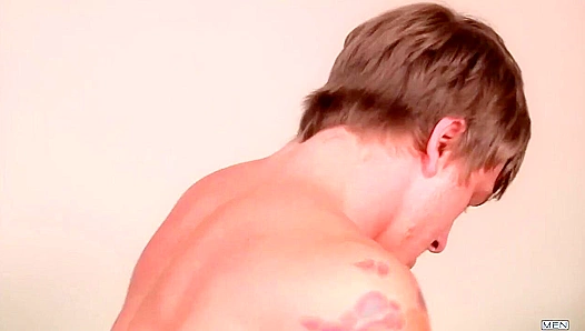Jacks Face Drenched in Toms Hot Load as He Begs for More – Fuck Me Rough