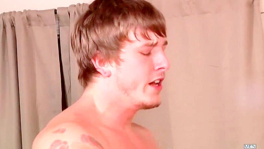 Jacks Face Drenched in Toms Hot Load as He Begs for More – Fuck Me Rough