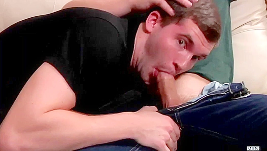 Jacks Face Drenched in Toms Hot Load as He Begs for More – Fuck Me Rough