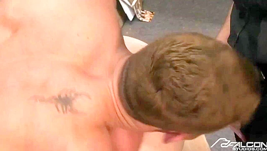 Christian Wilde Watches as Ari Silvio Gets Pounded Hard by Dean Tuckers Hung Beef -