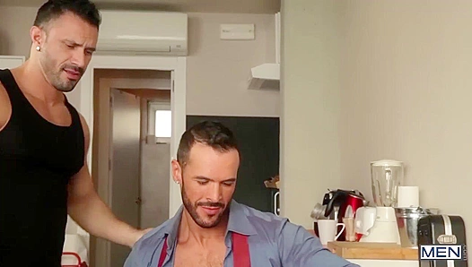 Flexed Latino Gods Collide in Sizzling, Muscle-Rubbing Sex Showdown with Denis Vega -