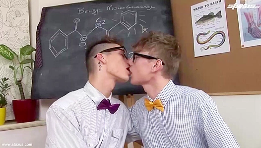 Nerdy Boys Ignite Passion: Connor Friends Let Loose in Steamy GayXXX Thrills