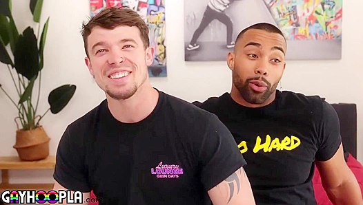 Craving a Thirsty Fuck: Jaxson Briggs Drinks Deep from Jeremy Barkers Steamy Black Cock –