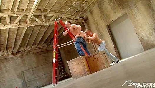 JeremyBilding and BrandonLewis Ignite Passion in a Steamy, Raw Fuck Session
