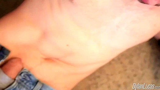Brocks Powerful Orgasm on the Bike Leaves Dylan Drooling Over His Muscular Body –