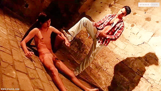Ennio Guardi Yuri Adamovs Wild Warehouse Threeway: Rough Fucking in a Derelict Space