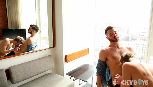 Max Ryder and Tommy Defendis Intense Raw Encounter Ignites Passion - CockyBoys