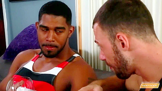 Interracial Passion Ignites as Hunky Brandon JonesXL Fuels NextDoors Original Flames