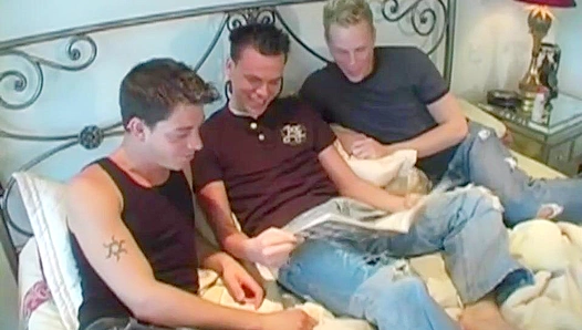 Triple Heat Ignited: Dave, Donavin, Jareds Wild Threesome Orgy of Lust – TinyGays 18+