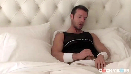 Kevins Fleshlight Frenzy: Cock-Hungry Boy Thrusts Wild for Intense Pleasure – CockyBoys