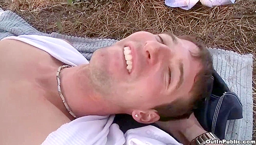 Wild Outdoor Escapades: Jake Woods Lee Paine Get Down and Dirty – TinyGays 18+