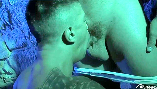 Marc Dylans Barcelona Bash: Raw, Raunchy Fuck Session with Muscular Stud Goran at Raging