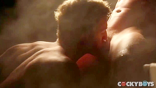 Ripped Muscle Gods Unleash Fierce Fucking Fury - CockyBoys 18+