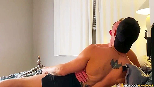 Ripped Gym Gods Unleash Beastly Lust: Trevor Devyn Gets Pounded at Home – TinyGays 18+